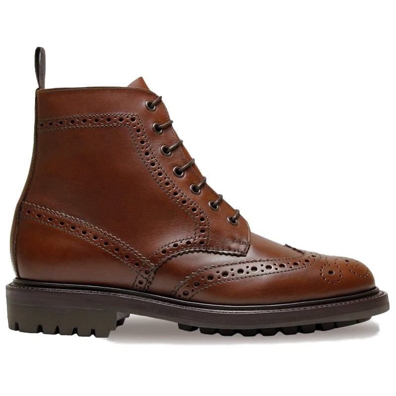 Sanders Kelso in Brown Waxed Leather - Bradshaw & Lloyd